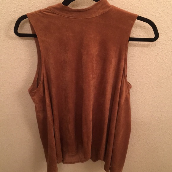 suede top - Picture 1 of 3